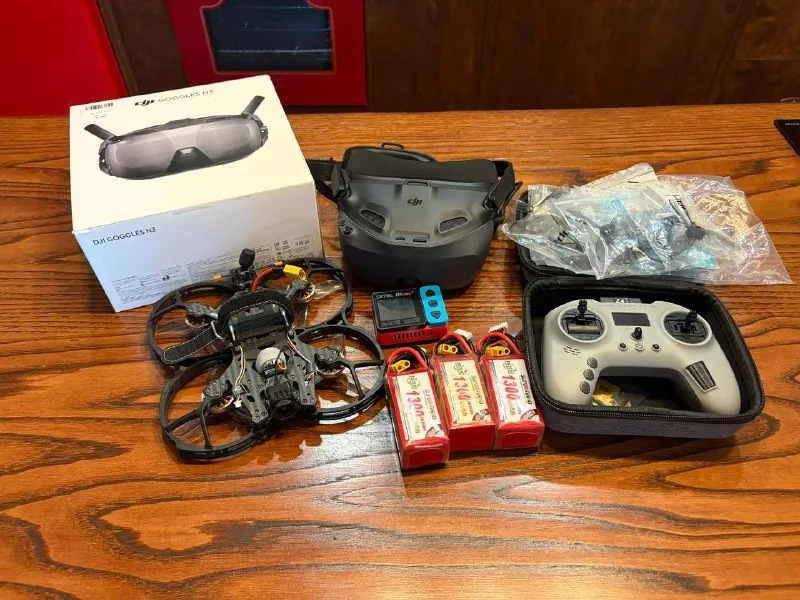 FPV-комплект GEPRC CineLog35 V2 DJI O4 Goggles N3 ELRS