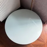 Низкий стол, стеклянная столешница 2
