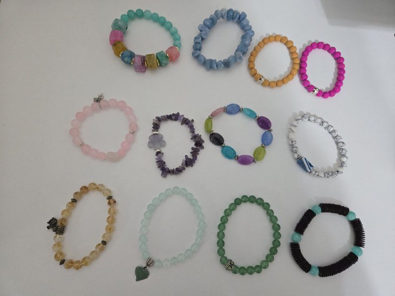 Браслеты, ожерелья, серьги из натуральных камней 6