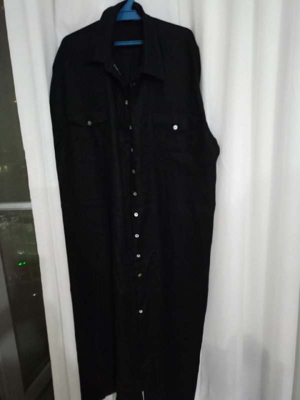 Льняное платье рубаха размер 58-60