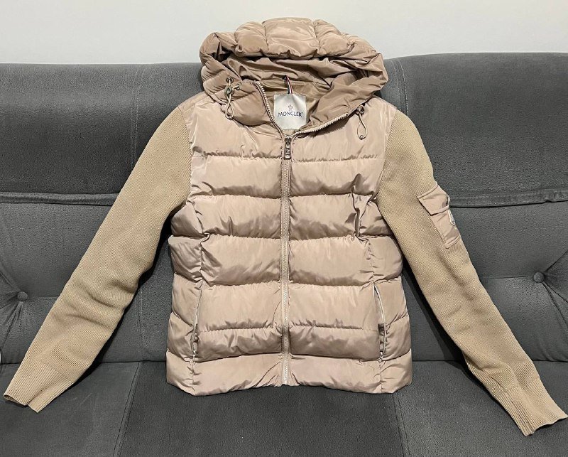 Куртка Монклер, Пуховик Befree, Толстовка Pull and Bear, Пиджак Zara, Джинсы Bershka