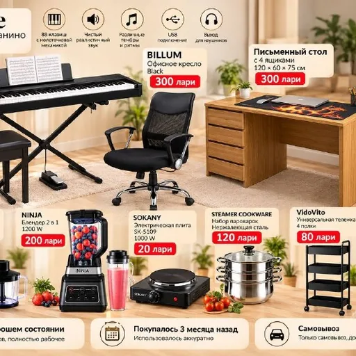 Распродажа мебели, техники и товаров для дома