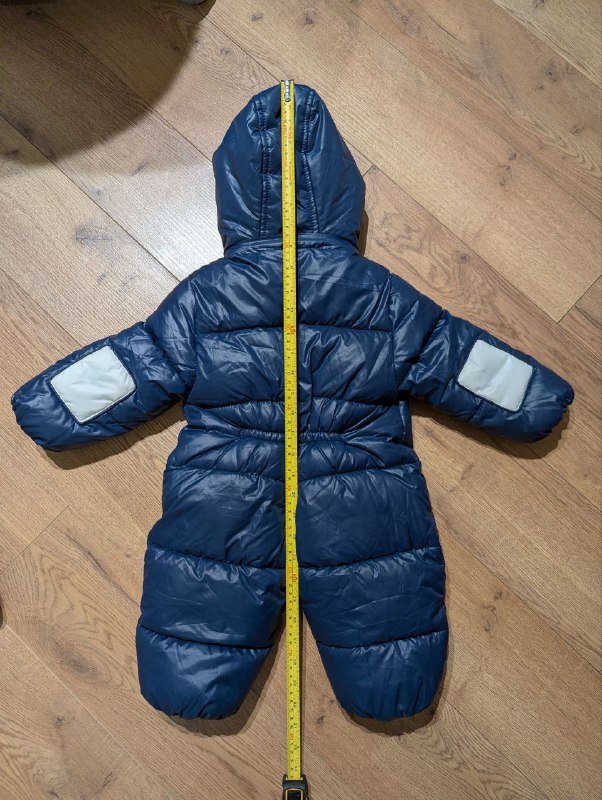 Детский зимний комбинезон с варежками и пинетками 4