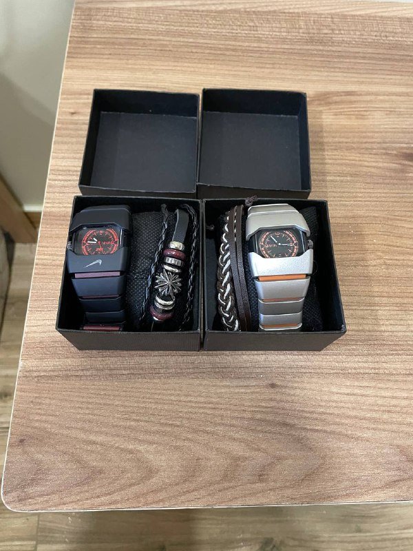 мужские часы Nike с браслетом в комплекте 1