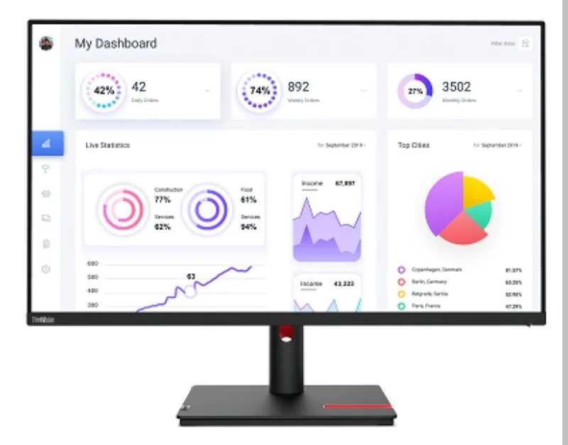 Монитор Lenovo ThinkVision T32p-30
