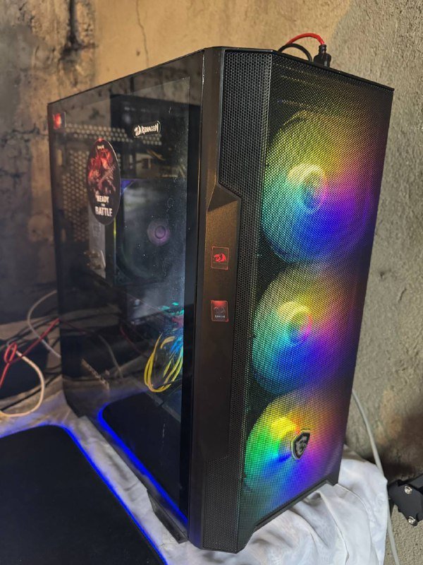 Игровой ПК Asus Rog Strix GTX 1080 Intel I5 12400F 16GB