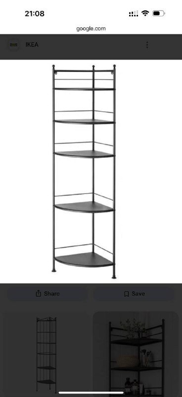 Угловые полки Ikea