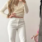 Белые джинсы Zara 2