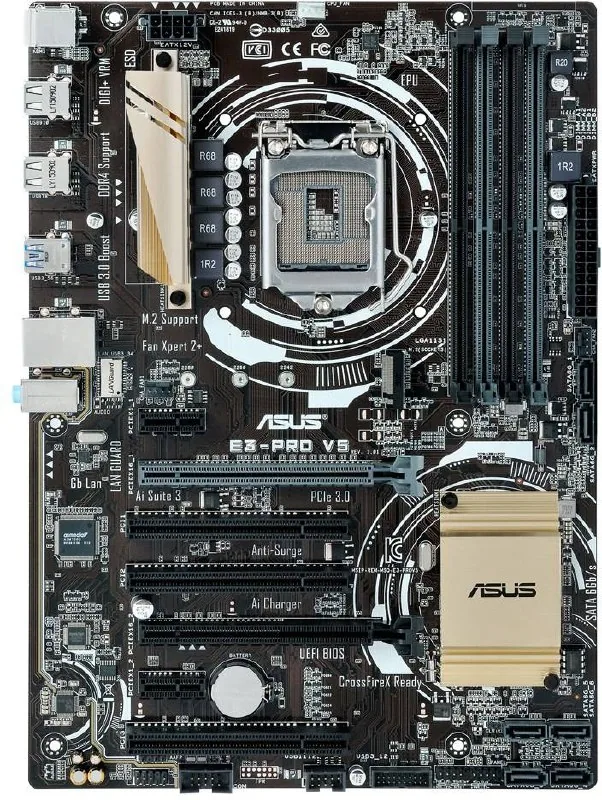 Материнская плата ASUS E3 Pro Gaming V5, Intel Core i5-6400 1