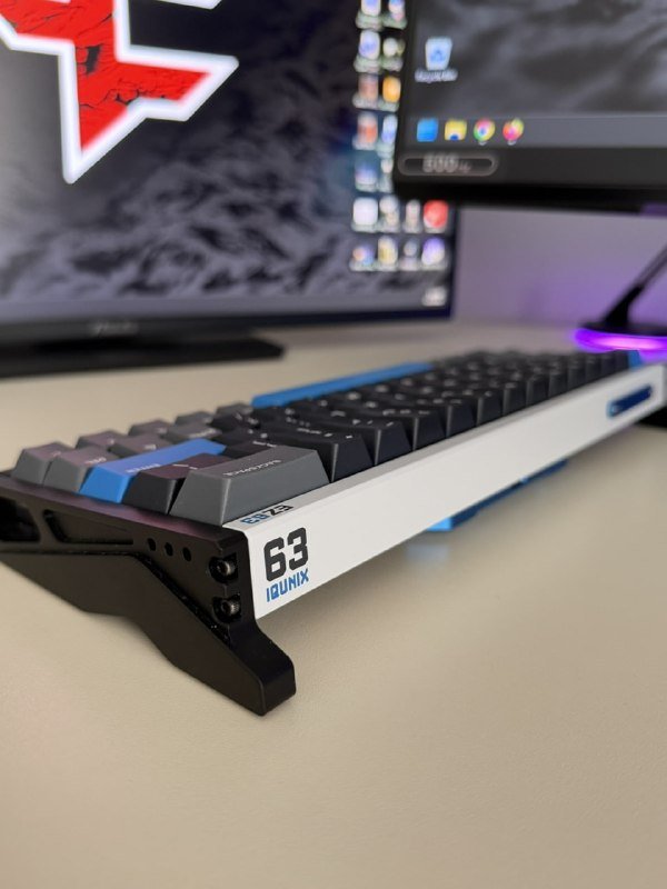 Клавиатура Iqunix EZ63 на Gateron Star Trail 3