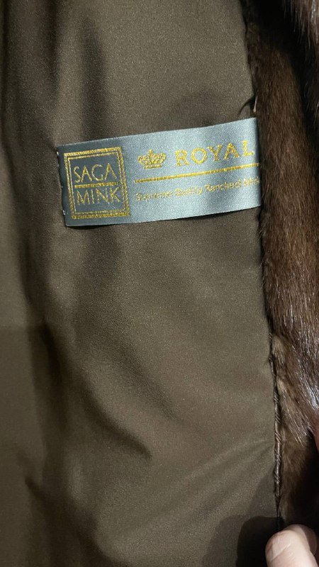 Шуба из норки 48-52 размер 6