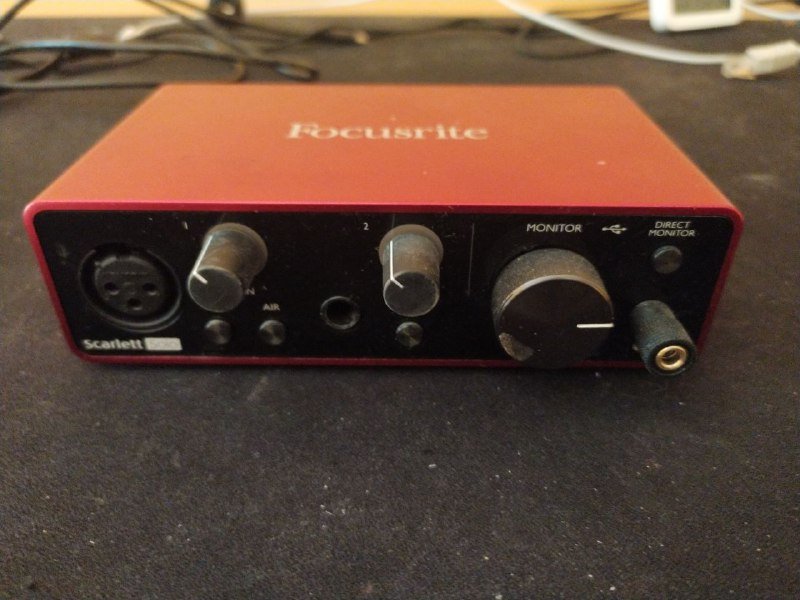 Focusrite Scarlett SOLO (gen3) 2