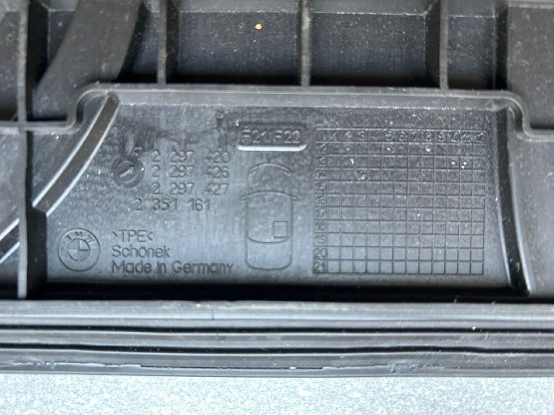 Оригинальные всепогодные коврики для BMW F20 F21 F22 F23 F87 M2 6