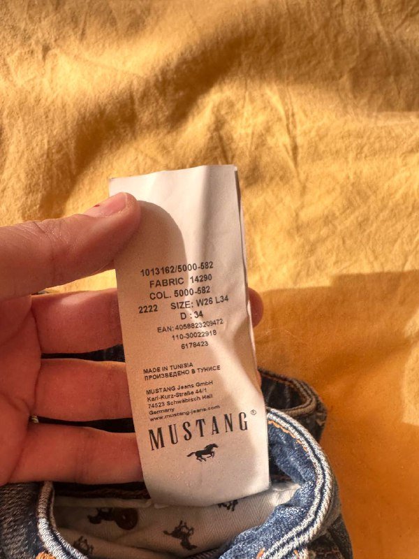 Джинсы mustang размер 42 S/M 5