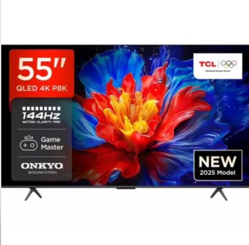 Gaming TV 55'' TCL 4К 144ГЦ 6.5ms QLED 5