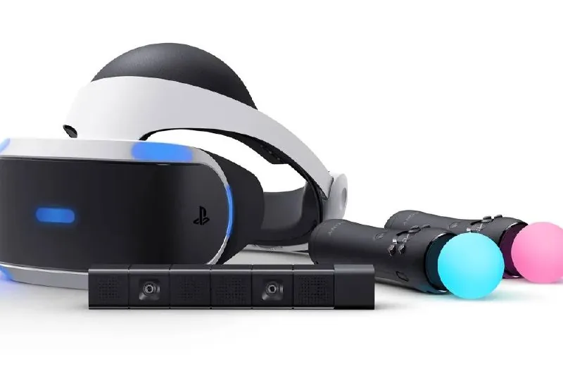 PS VR 1 с 4 играми и переходником для PS5