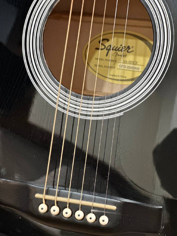 Fender Squier SA-105CE электро-акустическая гитара 2
