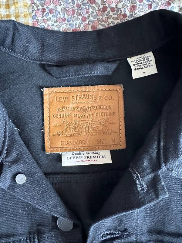 Джинсовая куртка Levi’s размер М 3