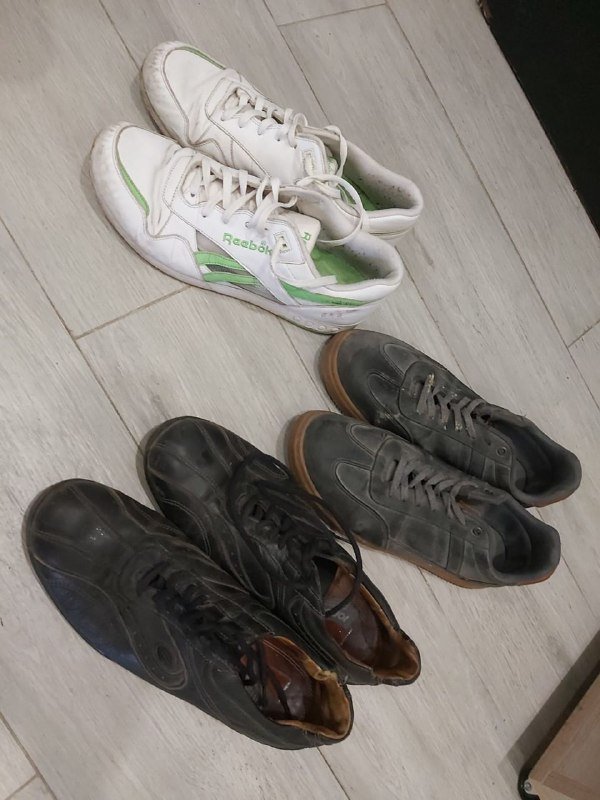 Ролики розовые, ролики зелёные, шлем, обувь три пары 2