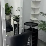 Тумба, кресло, зеркало, полки, комод с зеркалом 2