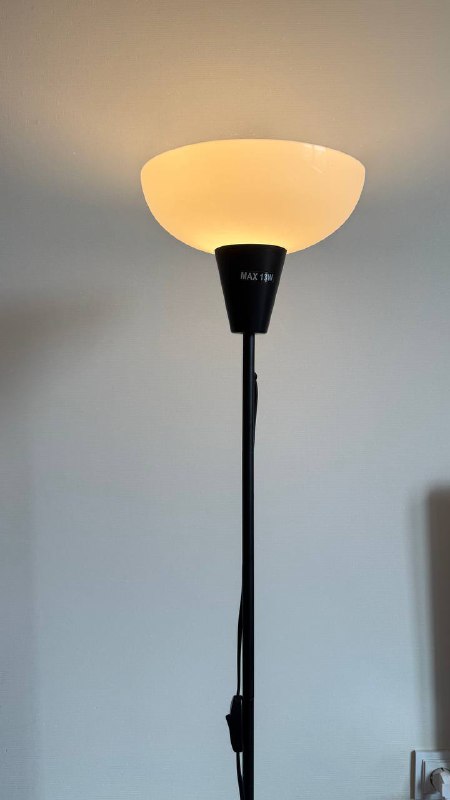 IKEA TAGARP lamp, floor lamp, Domino table 2