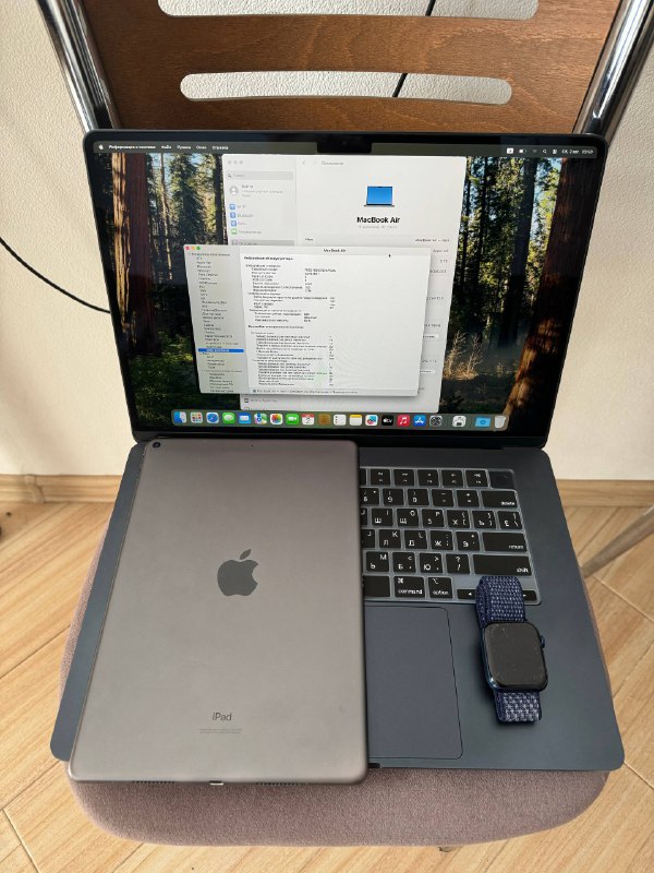 iPhone 16 pro 256, MacBook Air15 m2 8/256, iPad Air 3 64, iPad Air 4 64, Apple Watch 6 44, Apple Watch 9 45, AirPods Pro 1, AirPods Pro 2