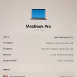 MacBook Pro 15" (2018) 3