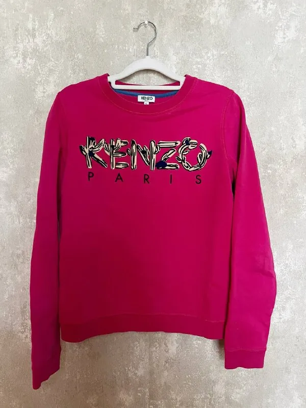 Свитшот Kenzo, кофта Zara, свитер IPEKYOL, джинсовки Befree и Bershka 1