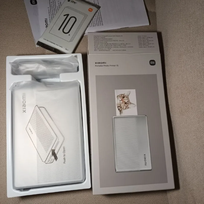 Цветной фотопринтер Xiaomi, самоклеящаяся бумага, фотобумага 1