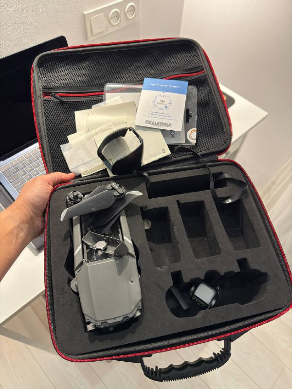 Разбитый Дрон Mavic 2 Pro с сумкой