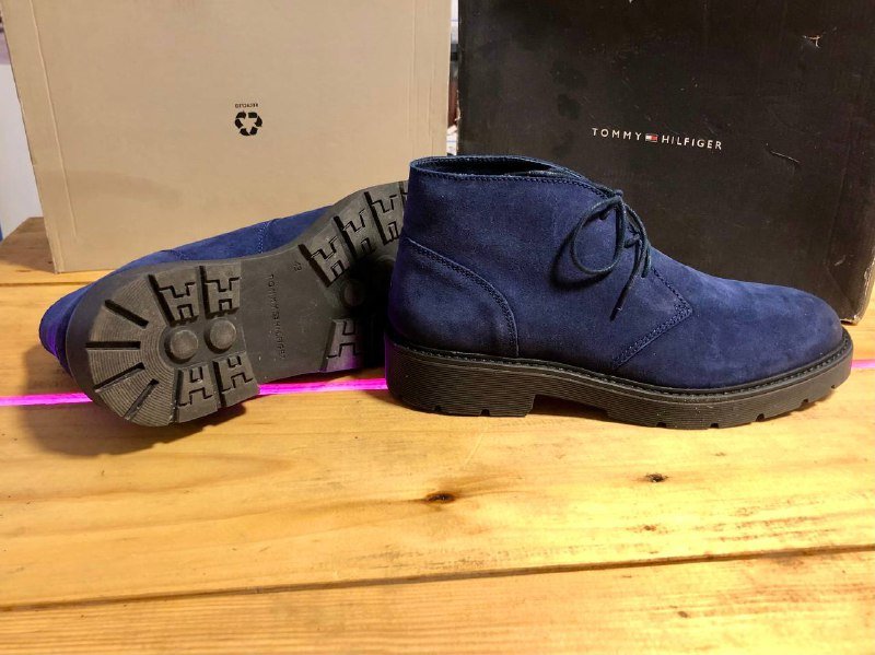 Мужские туфли из замши Tommy Hilfiger 5
