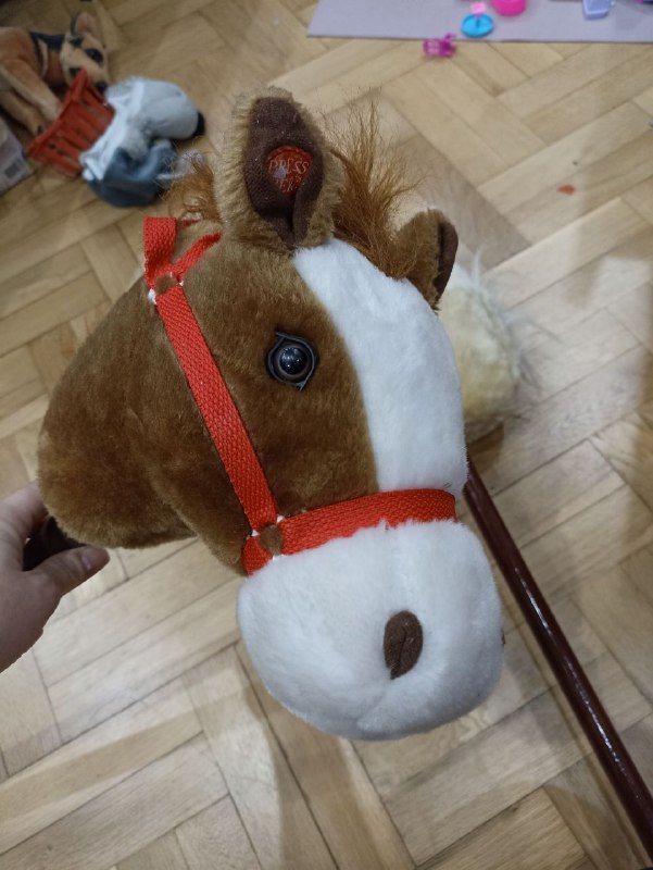 Лошадь на палке большая, маленькая 3