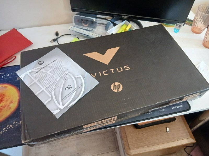 Игровой ноутбук HP Victus i7 RTX4060 32GB 1TB 2