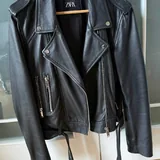 Кожаная куртка Zara 3