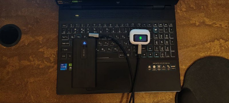 Повербанк Kuula 10000mAh 22,5W, 3 роз'єми, новий 3