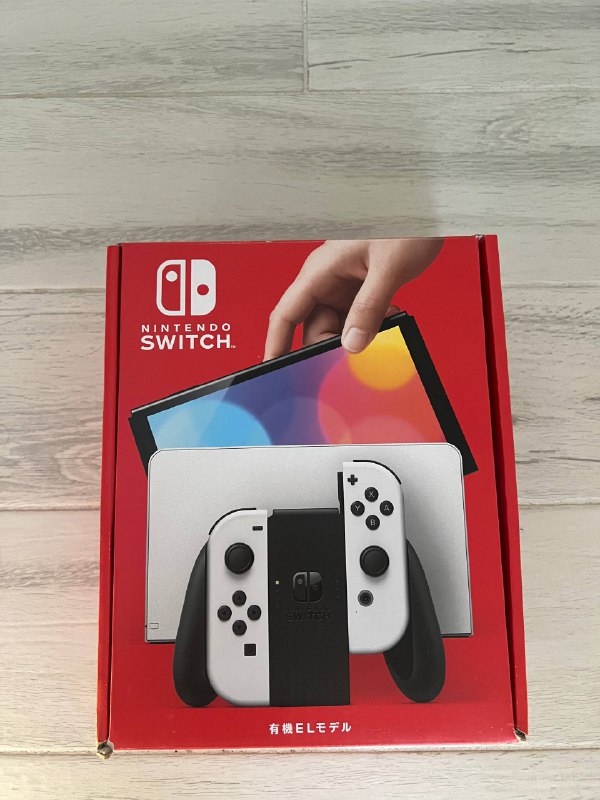 Nintendo Switch OLED с картой памяти и играми 5