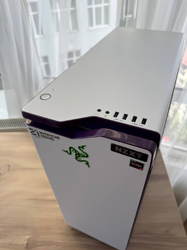 Корпус NZXT H440 White-Purple 4