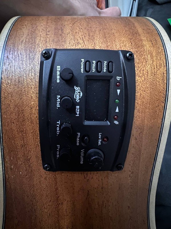 Электроакустическая гитара Bromo BAT2CE с аксессуарами 2