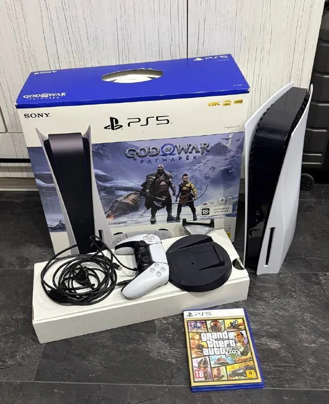 PlayStation 5 Disc version, GTA5, Hogwarts Legacy 1