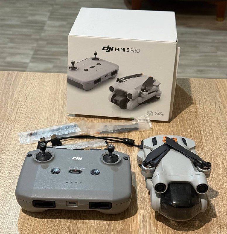 DJI Mini 3 Pro дрон с пультом и аккумулятором