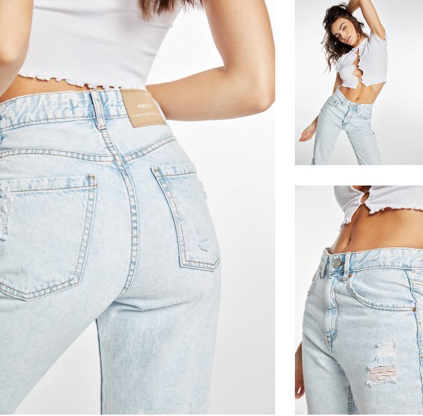 Джинсы Mom fit светлые New Yorker Amisu размер 32 XS 2