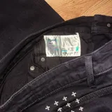 Мужские чёрные джинсы Ksubi Slim 3
