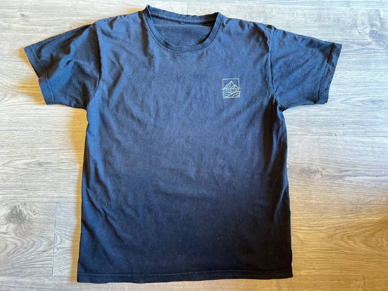 Футболка мужская черная, футболка мужская фиолетовая, размер L