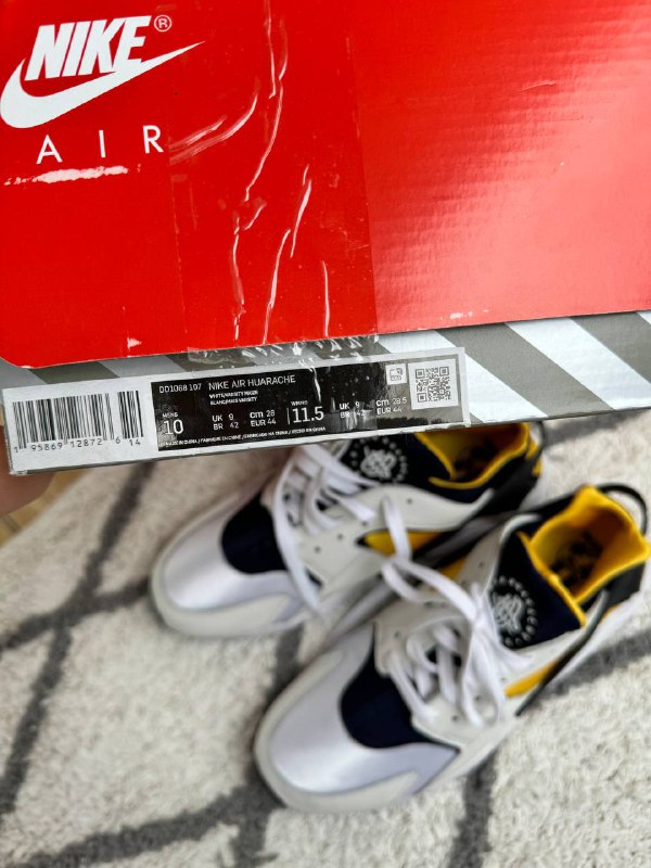 nike huarache кроссовки 10 us новые 3