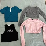 Ветровка Hummel, спортивный топ Nike, футболка Nike Pro, футболка Adidas, леггинсы Nike, топы, лонгсливы 9
