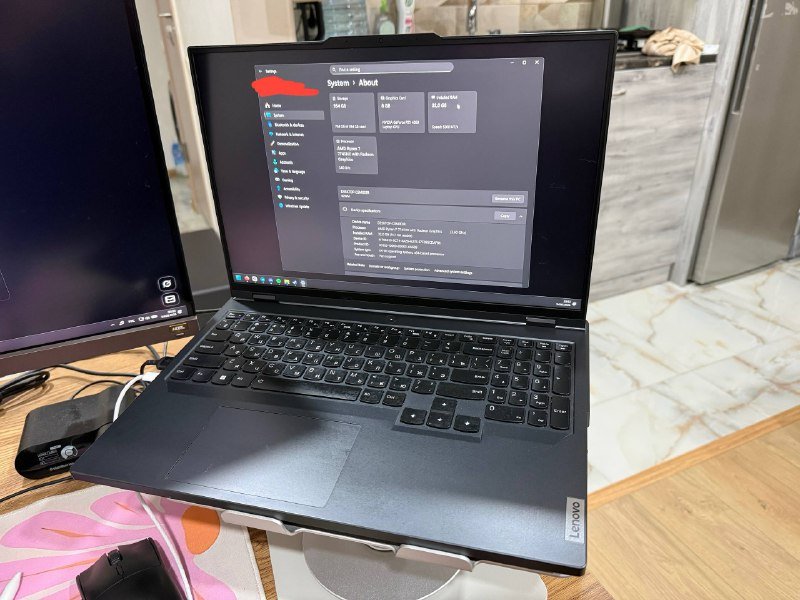 Ноутбук Lenovo Legion 5 Pro Ryzen 7 RTX4060 32gb RAM 1tb SSD