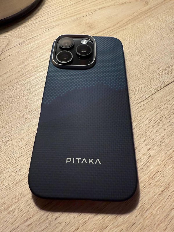 Pitaka Tactile Woven case for iPhone 16 Pro 3