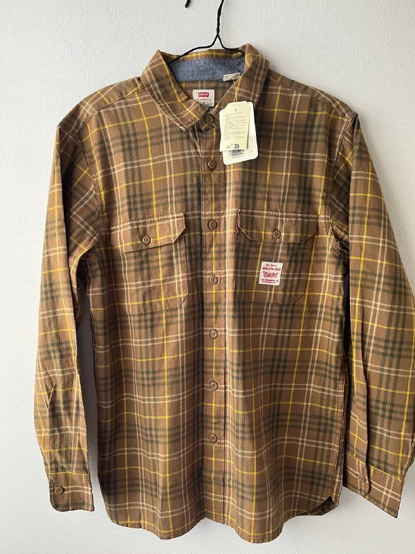 Мужская рубашка Levis Worker размер M