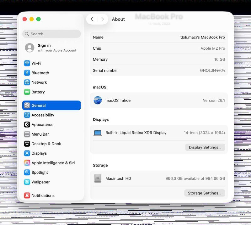 MacBook Pro 14-inch 2023 16GB/1TB Space Grey 5