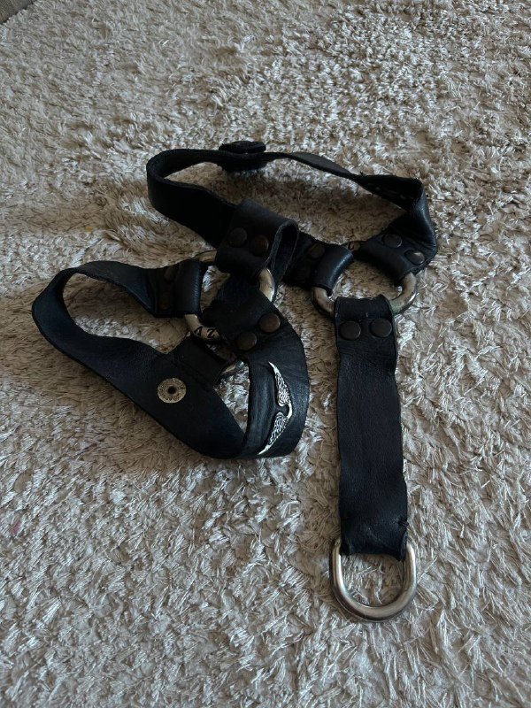 Декоративные кожаные стремена для ботинок или сапог